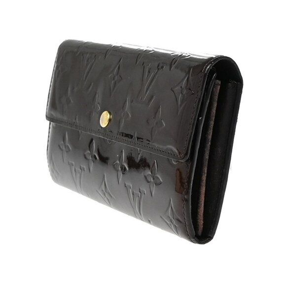 LOUIS VUITTON Portefeuille Sarah Long Bifold Wallet Vernis - Picture 2 of 15